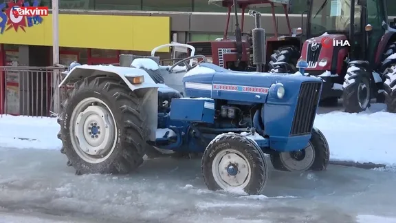 Ardahan dondu: Göle eksi 39,7’yi gördü