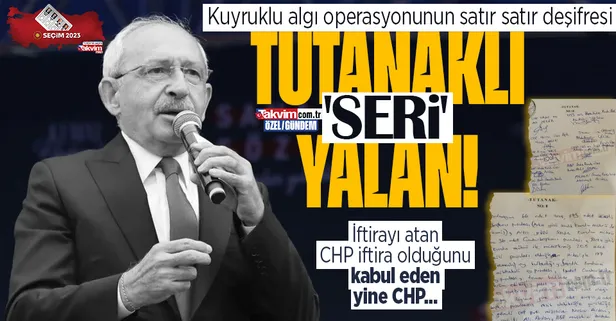 Şanlıurfa'daki 'seri oy' yalanını bozguna uğratan tutanak! CHP'liler bile imza attı... Yandaş medya ve trollerden kuyruklu algı operasyonu