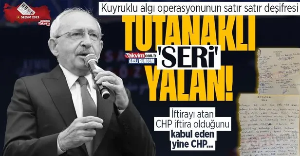 Şanlıurfa’daki ’seri oy’ yalanını bozguna uğratan tutanak! CHP’liler bile imza attı... Yandaş medya ve trollerden kuyruklu algı operasyonu