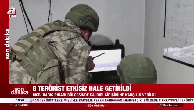 MSB duyuru: 8 PKK'lı terörist öldürüldü