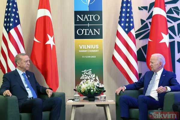 Vilnius'taki Başkan Erdoğan - Biden zirvesine büyük ilgi! Kare kare tarihi anlar - 6