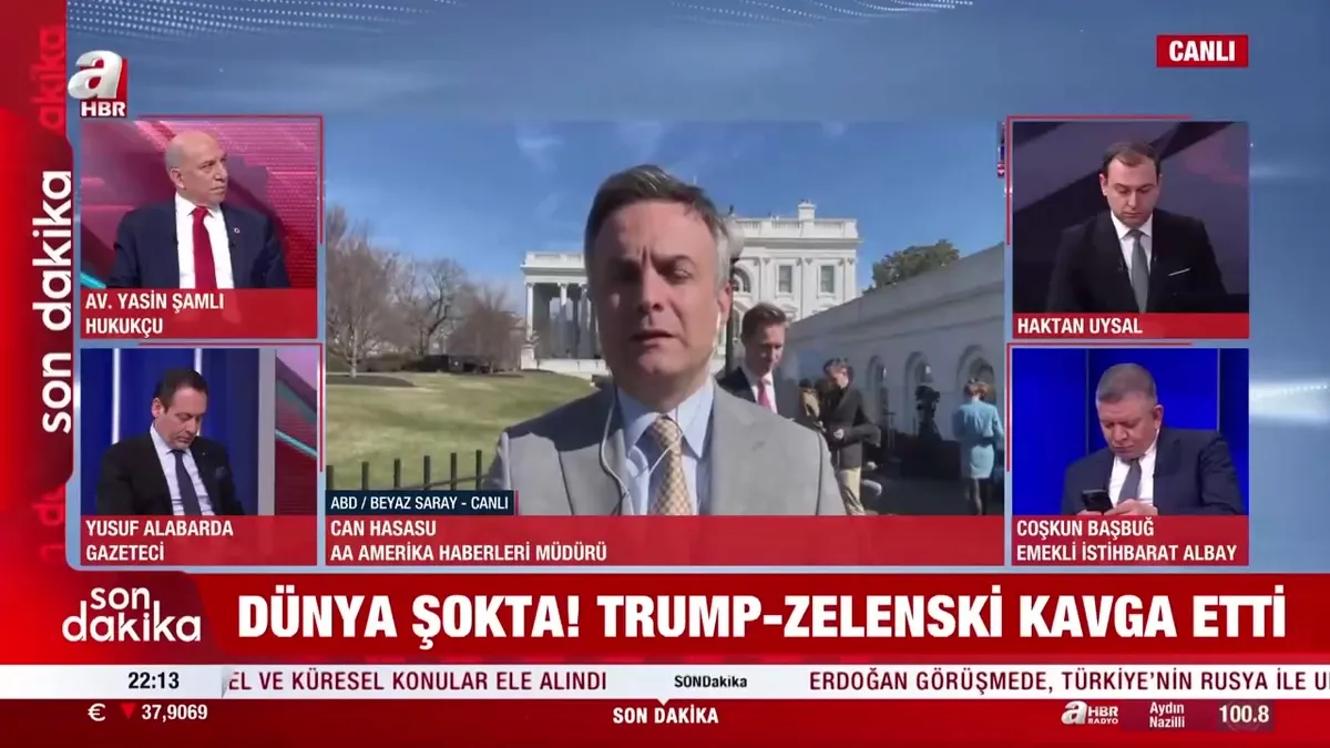 Beyaz Saray'da Dünya Savaşı gibi kavga!