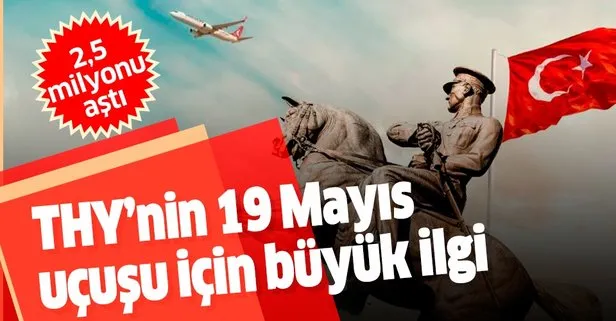 Turk Hava Yollari Nin 19 Mayis Ozel Ucusu Icin 2 5 Milyonu Askin Kisi Hatira Bileti Olusturdu Takvim