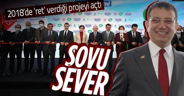 CHP’li Ekrem İmamoğlu 2018’de ’ret’ oyu verdiği ’Atık Yakma ve Enerji Üretim Tesisi’nin açılışını yaptı!