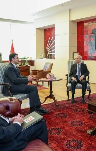 Kemal Kılıçdaroğlu, ittifakın temeline dinamit koyan Gültekin Uysal ile görüştü