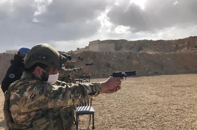 Mehmetçik'ten Libya Silahlı Kuvvetleri personeline eğitim! Görüntüler yayınlandı