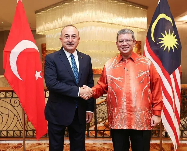 Bakan Çavuşoğlu Malezyalı mevkidaşı Abdullah ile ortak basın toplantısında konuştu: Hedef 5 milyar dolar-2