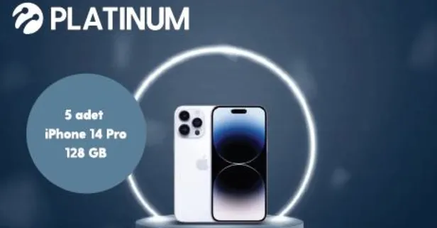 Turkcell Platınum ile Rüya Hediyeler Kampanyası çekiliş sonuçları belli oldu! İşte iPhone 14 Pro 128 GB kazanan asil ve yedek talihliler