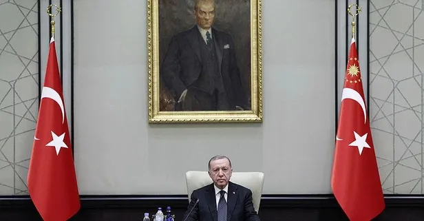 Başkan Recep Tayyip Erdoğan'ın liderliğinde yılın ilk MGK'sı! 9 maddelik bildiride 'terörle mücadele' vurgusu