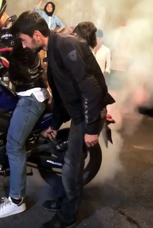 İstanbul'da tepki çeken görüntüler! Magandalar tünel kapatıp havaya ateş açtı-8