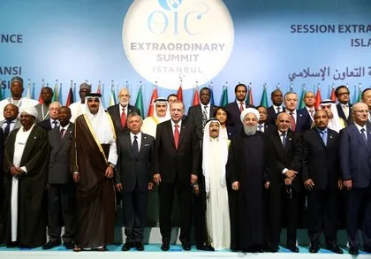 İİT İslam Zirvesi Konferansı Olağanüstü Toplantısı İstanbul’da gerçekleştirildi