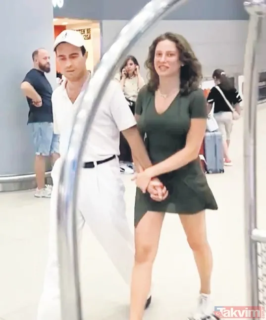 'Reklam aşkı' diyenler bile inanamadı! Serenay Sarıkaya sevgilisi Mert Demir'in elini bir an olsun bırakmadı - 3