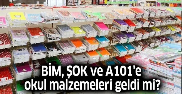 Bim Sok A101 Aktuel Urunler Katalogu Bim Sok Ve A101 E Okul Malzemeleri Kirtasiye Urunleri Geldi Mi Takvim