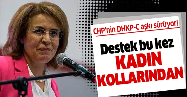 CHP Kadın Kolları Genel Başkanı Fatma Köse'den terör örgütü DHKP-C'ye destek