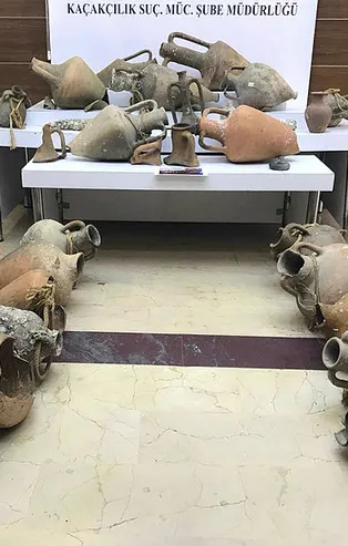 Tarihi eser kaçakçılarına operasyon! Hepsi ele geçirildi