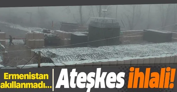 Ermenistan ateşkesi ihlal etti
