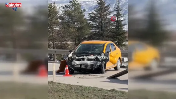 Tokat'ta trafik kazası: 1'i ağır 5 yaralı