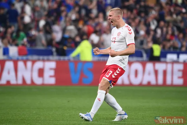 Sen neymişsin be Andreas Cornelius! Trabzonspor'un yıldızı, Benzema'lı Fransa'yı devirdi - 1