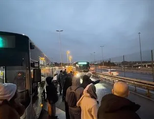 Küçükçekmece’de metrobüs arızası! Yolcular araçtan indirildi