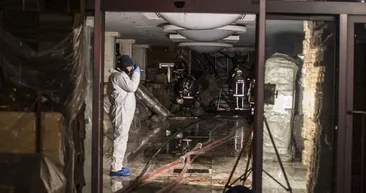 Ankaradaki yangından ilk kareler!