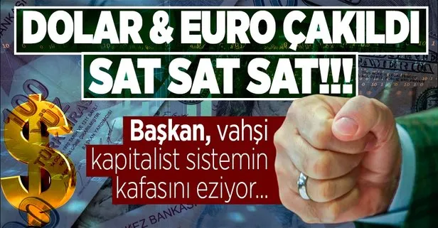 Dolar bir anda çakıldı