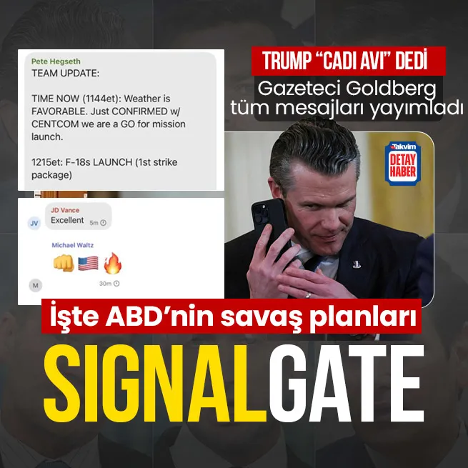 ABD’de Signalgate skandalı! Trump cadı avı dedi: Savunma grubuna sızan gazeteci tüm mesajları paylaştı