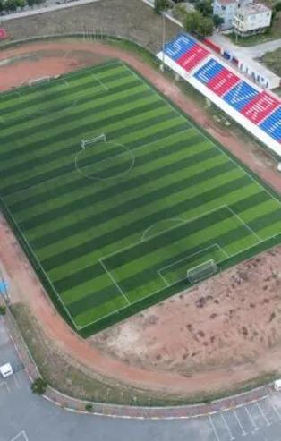 Son dakika: Silivri Stadı'nda korkutan yangın!