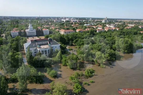 Rusya - Ukrayna savaşında şok gelişme! Nova Kakhovka barajı vuruldu! İşte ilk görüntüler! Nova Kakhovka neden önemli? - 21
