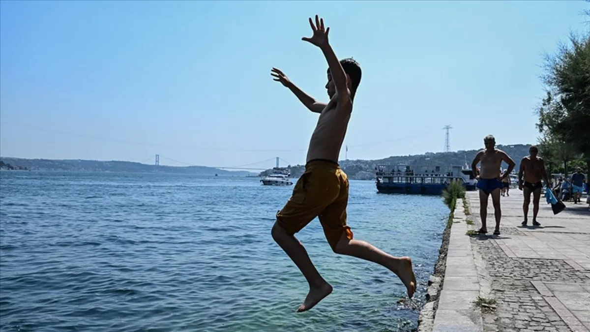 Tarihe geçti! 55 yılın en sıcağı