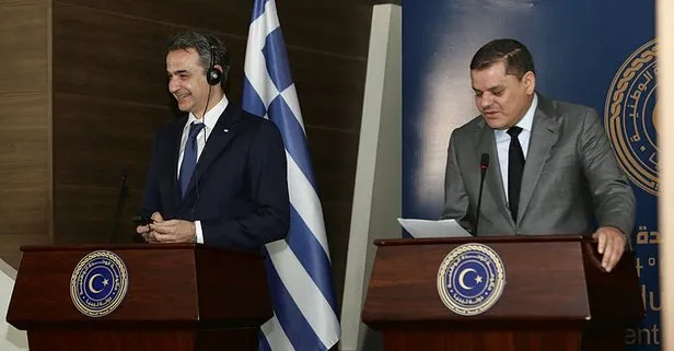 Libya Başbakanı Dibeybe Miçotakis’in suratına söyledi