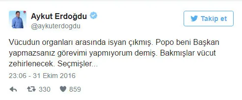 CHP'li vekil Cumhurbaşkanı Erdoğan'a hakaret-1
