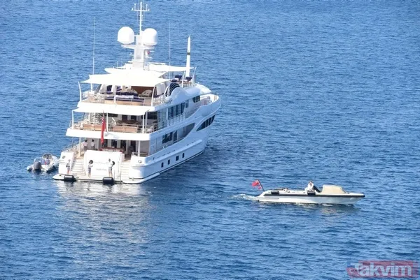 Yaklaşan yanıyor! Abramoviç'in mega yatına yaklaşanlar sirenle uyarıldı: Uzaklaş - 17