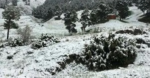 erzurum oltu da mayis ayindan kar