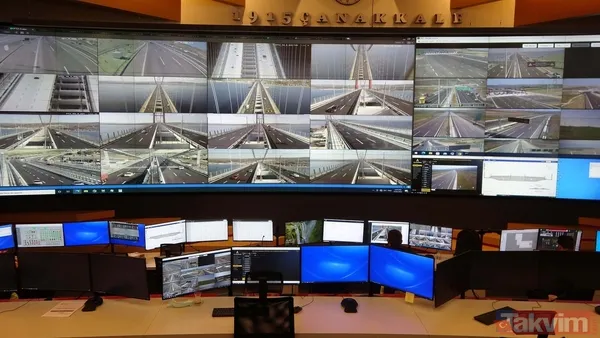 Akıllı sistem, yapay zeka! 1915 Çanakkale Köprüsü 7/24 izleniyor! 'Her şey kontrol altında' - 12