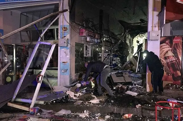 Trabzon'da tüpgaz bayisinde patlama