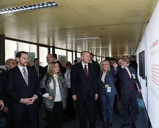 Başkan Erdoğan Cenevrede Hayat Devam Ediyor, Sanat Devam Ediyor sergisini ziyaret etti