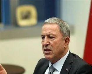 Milli Savunma Bakanı Akar: Bu alçaklığın dibidir