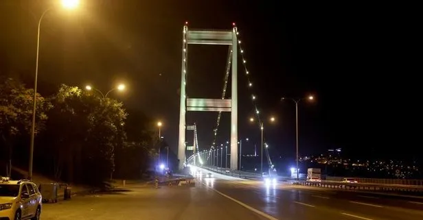 İstanbul’un köprüleri hepatit hastalığına dikkat çekti! Köprüler sarı renkte aydınlatıldı