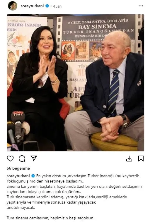 'Bay Sinema' lakaplı Türker İnanoğlu vefat etti | Gülşen Bubikoğlu’ndan hüzünlü veda! Cenaze töreni belli oldu-5