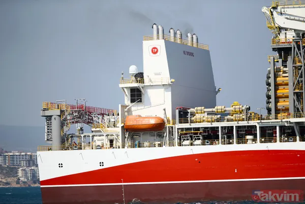 Abdülhamid Han sondaj gemisi Akdeniz'deki Yörükler -1 kuyusunda - 10