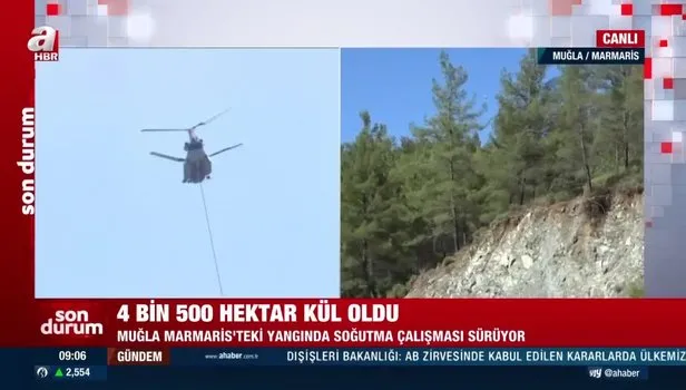 Marmaris yangın son durum! Son bilanço nedir? Ne kadar alan zarar gördü?