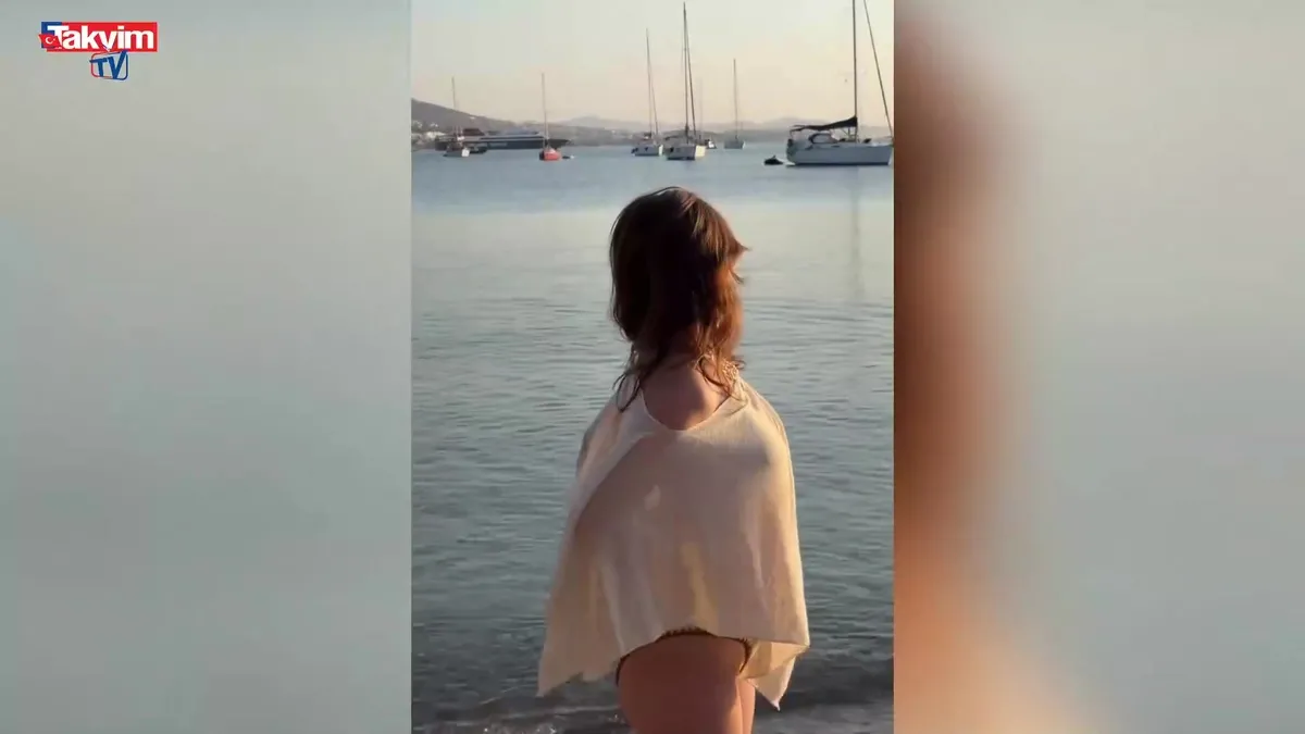 Oyuncu Zeynep Özkaya'nın tatil paylaşımı sosyal medyada ilgi odağı oldu