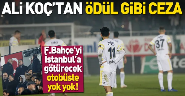 İşte Fenerbahçe'yi İstanbul'a götürecek otobüs! Uçaktan konforlu