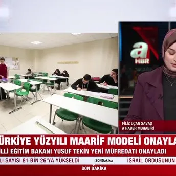 Milli Eğitim Bakanlığı yeni müfredatı onaylandı: Türkiye Yüzyılı Maarif Modeli!