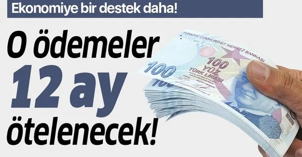 Son dakika: Türkiye Katılım Bankaları Birliği duyurdu: O ödemeler 12 ay ötelenecek!