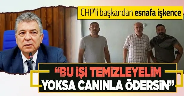 CHP’li Edremit Belediyesi Başkanı Hasan Arslan’ı eleştiren esnaf Rıza Kaya’ya işkence! Tehdit edip zorla video çektirdiler