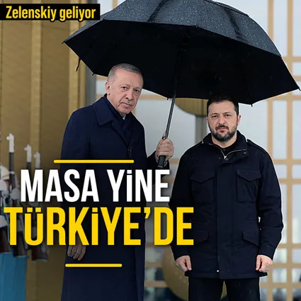 Merkez yine Türkiye... Zelenskiy duyurdu