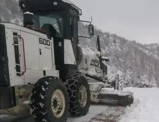 Tunceli’de kar esareti! 47 köy yolu kapandı