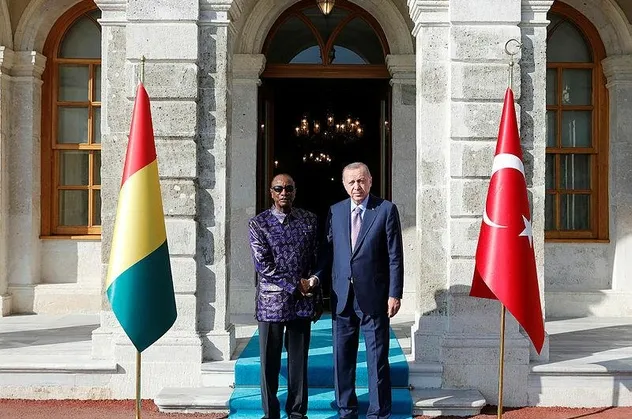 Başkan Erdoğan, Gine Cumhurbaşkanı Alpha Conde ile görüştü