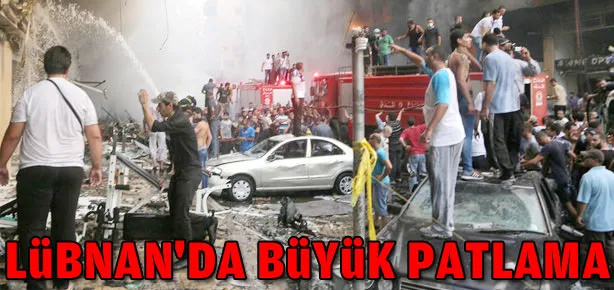 Lübnan’da büyük patlama